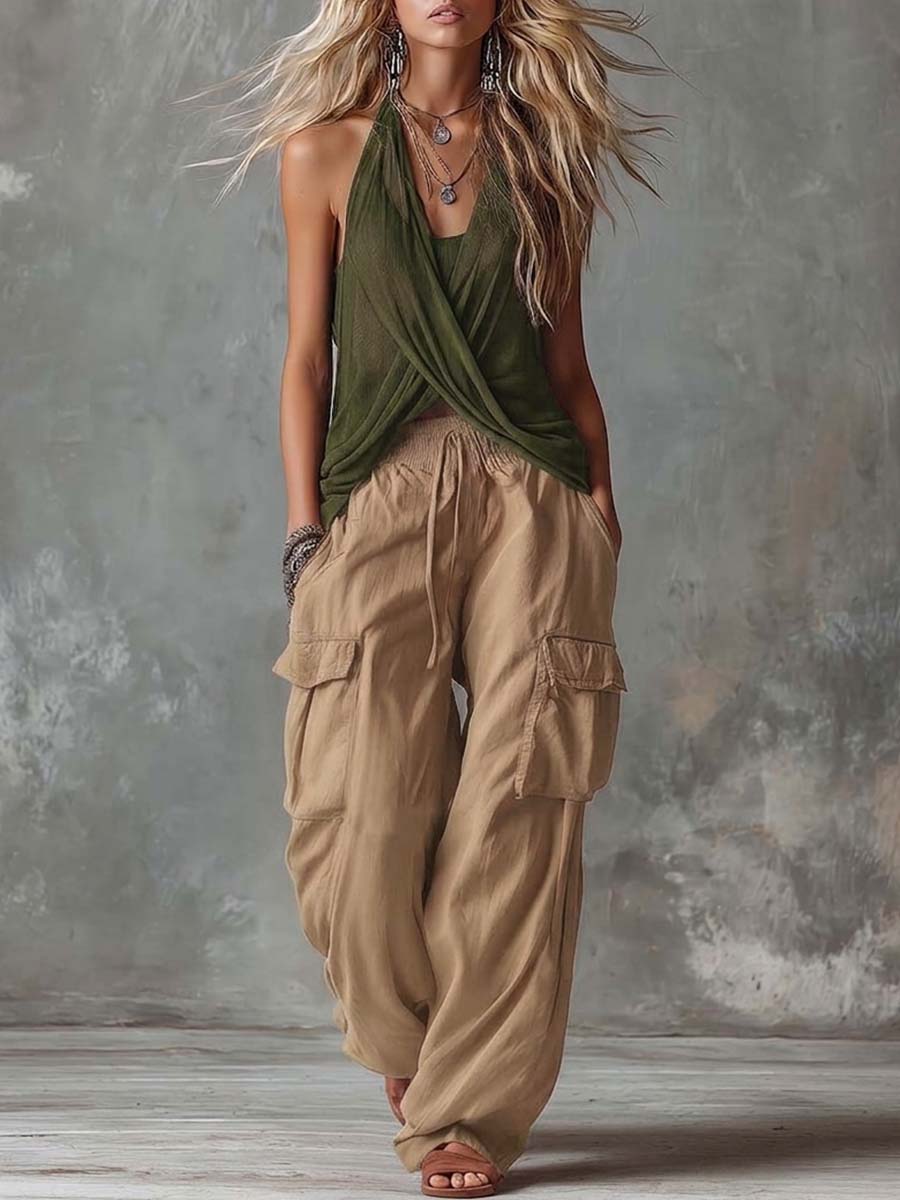 Olive Green&Khaki / 2XL (44)