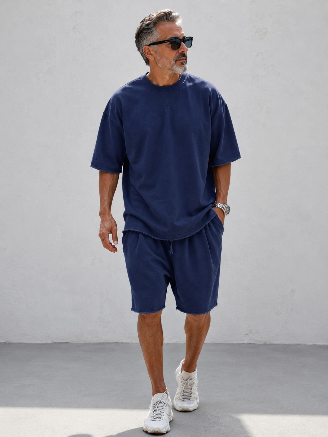 Navy Blue / 4XL