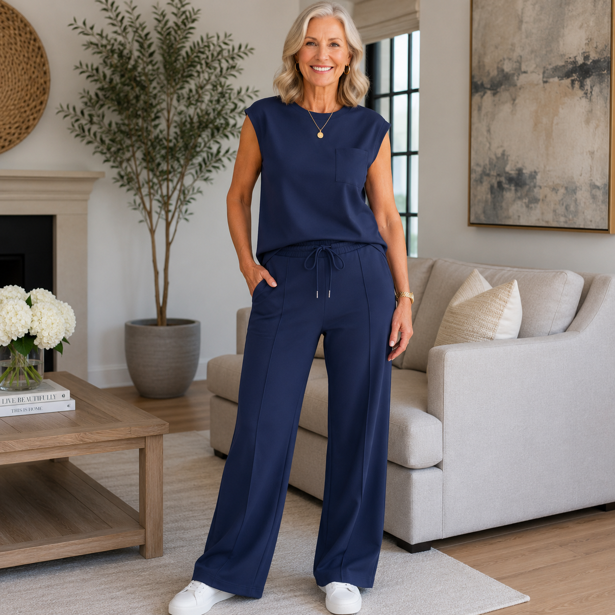 Dark Blue / UK 20 (XXXL)