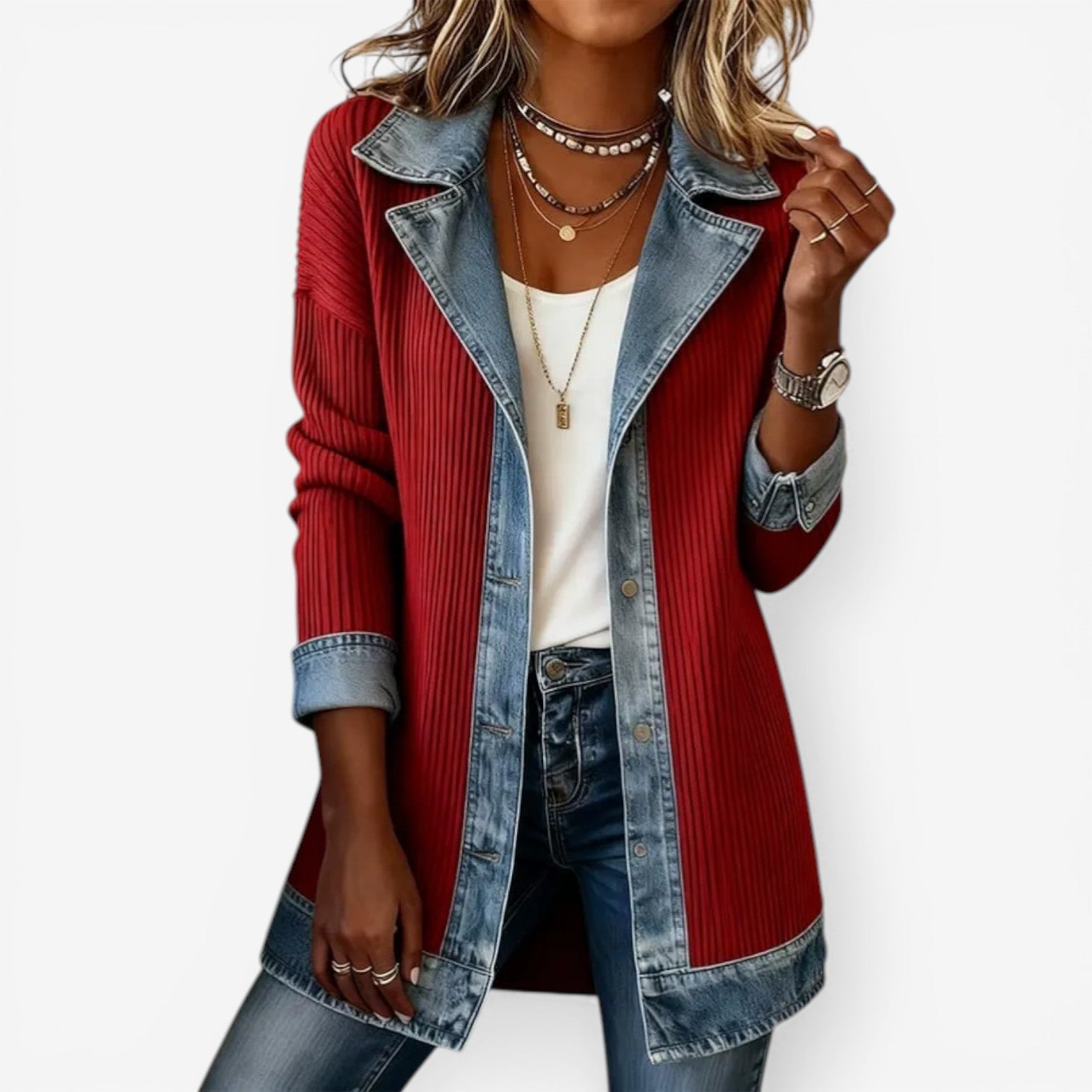 Red / 3XL (18 UK)